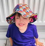 Fiver Friday reversible scrappy hats