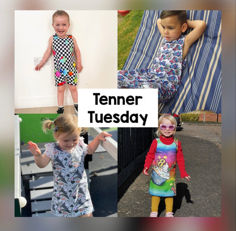 Tenner Tuesday Romper / Pinny